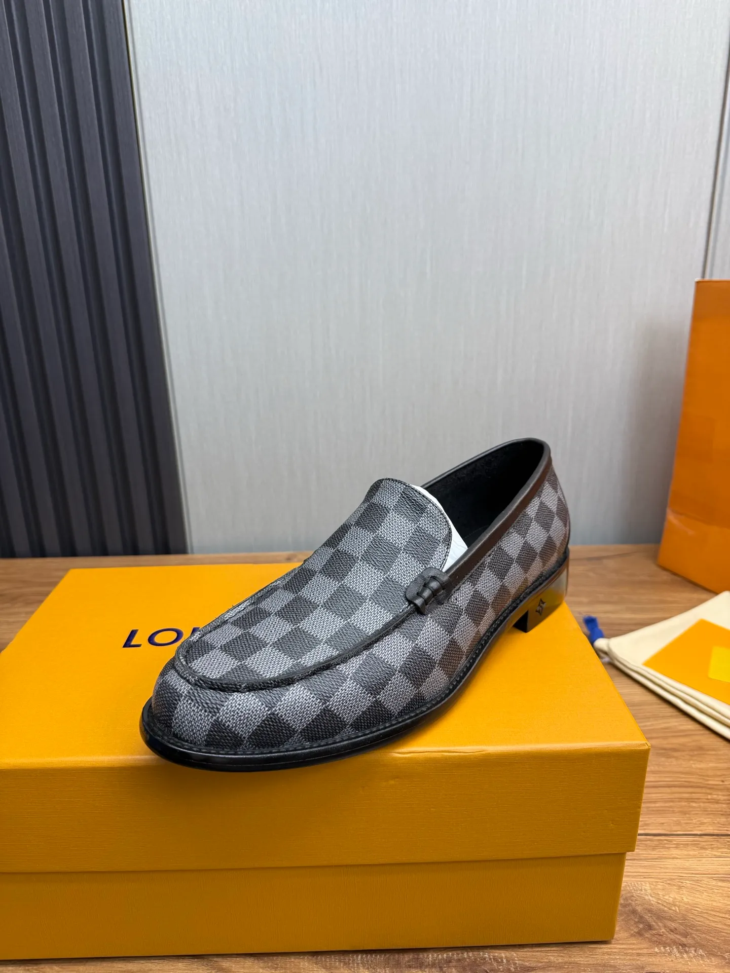 Factory 660💰 LV. Men's business casual leather shoes, all made of imported original brand leather, just to create a more comfortable wearing experience, original non-slip and wear-resistant outsole ✔️16-45 (38.45 non-returnable)